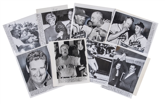 Vintage Baseball Wire Photo Collection